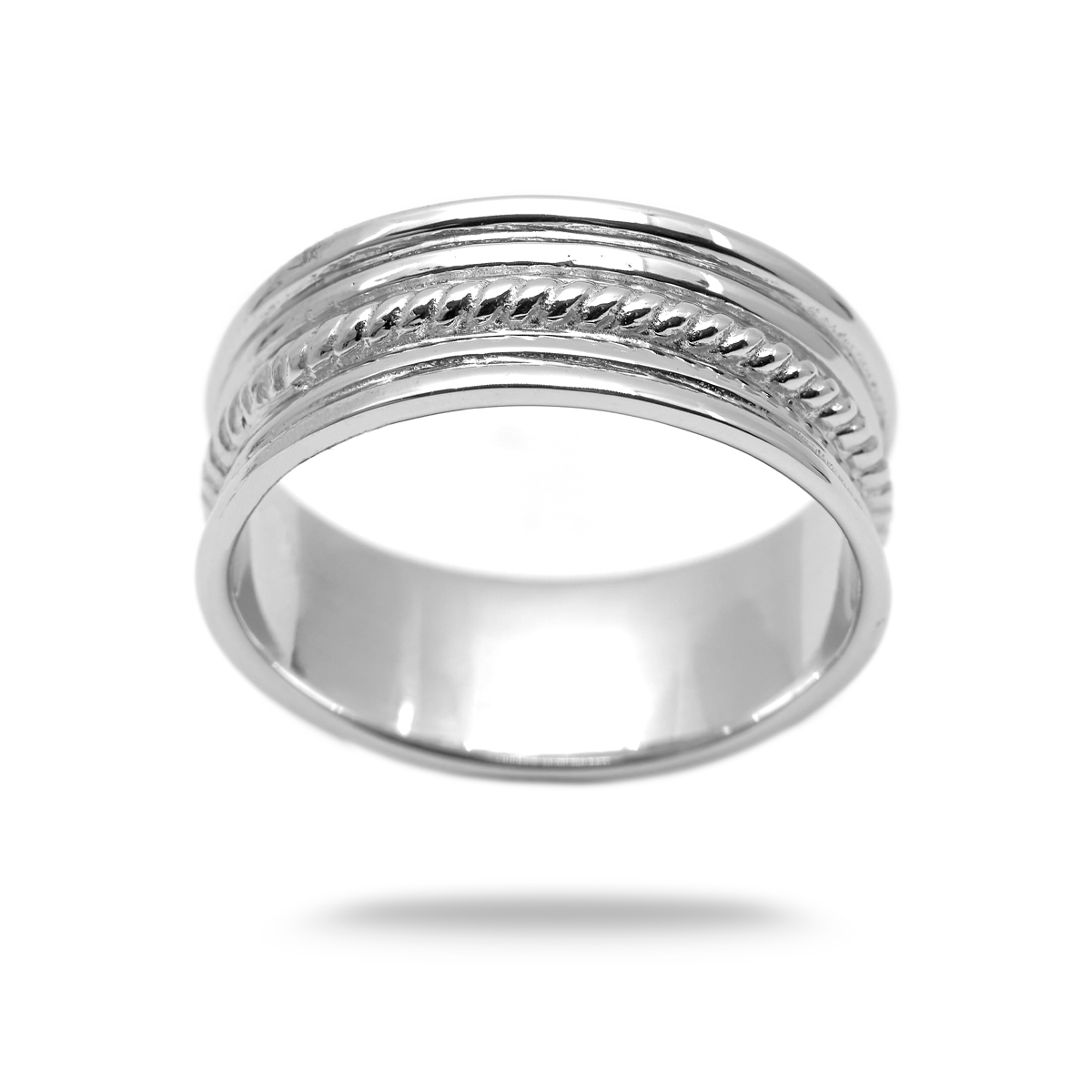 Bague anneau argent Yoga